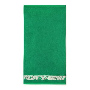 Ręcznik 70×130 Slames zwierzątka Malachit zielony frotte 773856