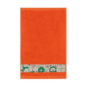 Ręcznik 70×130 Slames zwierzątka Oranż pomarańczowy frotte 773866