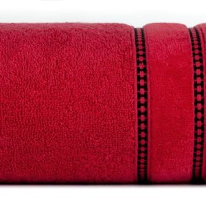 Ręcznik 70×140 czerwony frotte 500 g/m2 765536
