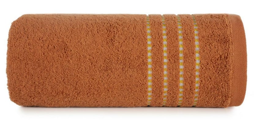 Ręcznik 70x140 Fiore ceglasty 500g/m2 frotte 765535