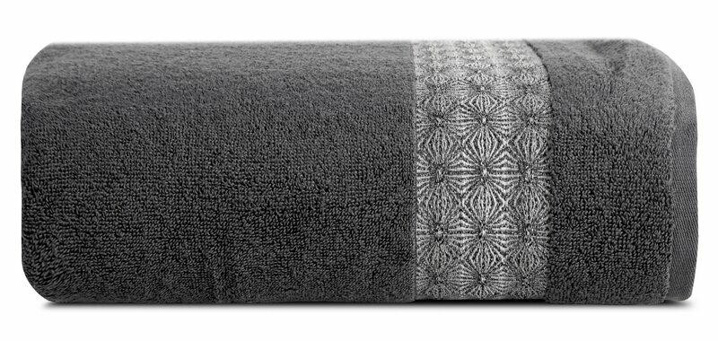 Ręcznik 70x140 Malika grafitowy frotte 500g/m2 765767