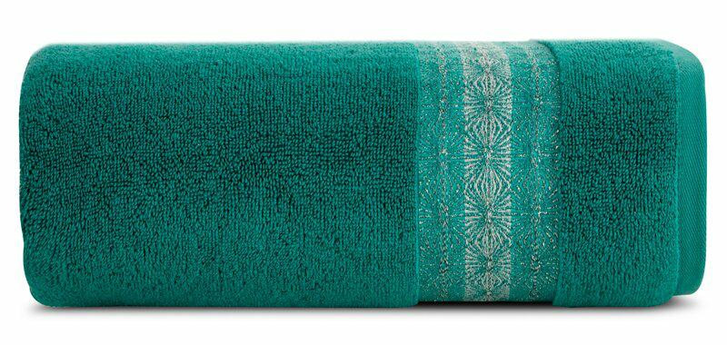 Ręcznik 70x140 Malika turkusowy frotte 500g/m2 765770