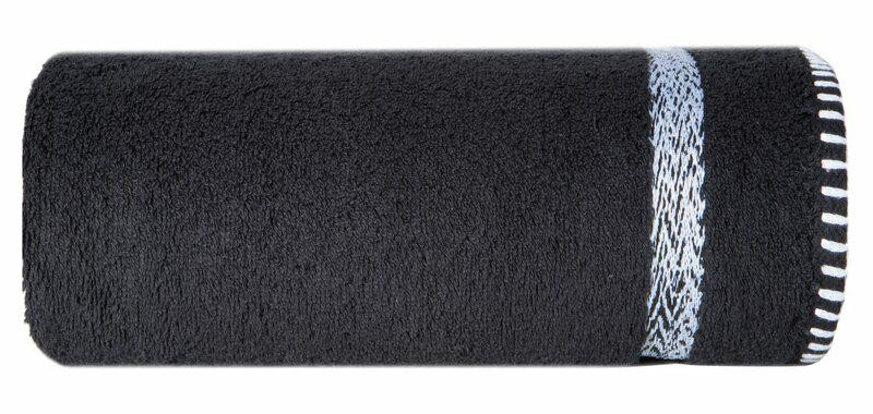 Ręcznik 70x140 Viera czarny frotte 500g/m2 765768
