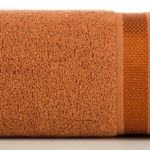 Ręcznik Abbie 100×150 pomarańczowy 500 g/m2 frotte bawełniany 766046 Ręcznik Abbie 100×150 pomarańczowy 500 g/m2 frotte bawełniany 766046