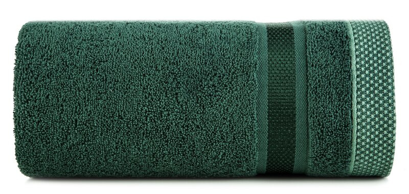 Ręcznik Abbie 100x150 zielony ciemny 500 g/m2 frotte bawełniany 766069