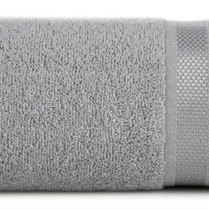 Ręcznik Abbie 30×50 srebrny 500 g/m2 frotte bawełniany 765729 Ręcznik Abbie 30×50 srebrny 500 g/m2 frotte bawełniany 765729