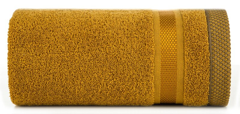 Ręcznik Abbie 30x50 żółty ciemny 500 g/m2 frotte bawełniany 765620