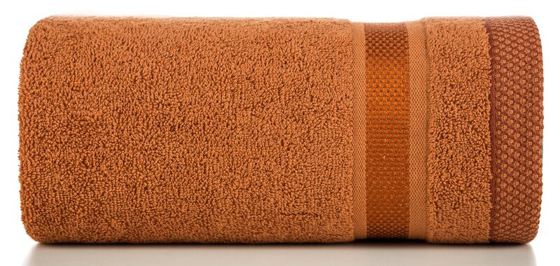 Ręcznik Abbie 50x90 pomarańczowy 500 g/m2 frotte bawełniany 765994