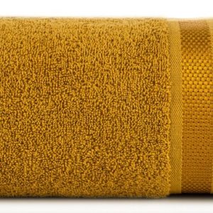 Ręcznik Abbie 70×140 żółty ciemny 500 g/m2 frotte bawełniany 766032 Ręcznik Abbie 70×140 żółty ciemny 500 g/m2 frotte bawełniany 766032