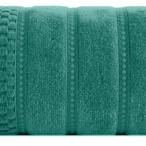 Ręcznik Adore 30×50 zielony o strukturze krateczki 500 g/m2 766024 Ręcznik Adore 30×50 zielony o strukturze krateczki 500 g/m2 766024