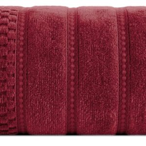 Ręcznik Adore 50×90 czerwony o strukturze krateczki 500 g/m2 766025 Ręcznik Adore 50×90 czerwony o strukturze krateczki 500 g/m2 766025