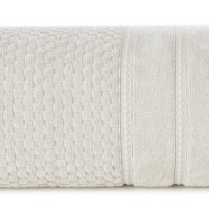 Ręcznik Adore 70×140 beżowy o strukturze krateczki 500 g/m2 766049