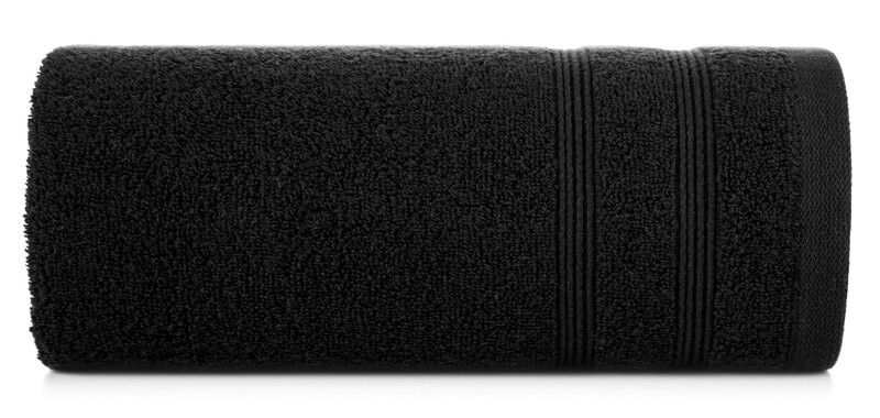 Ręcznik Aline 70x140 czarny 500 g/m2 frotte 767133