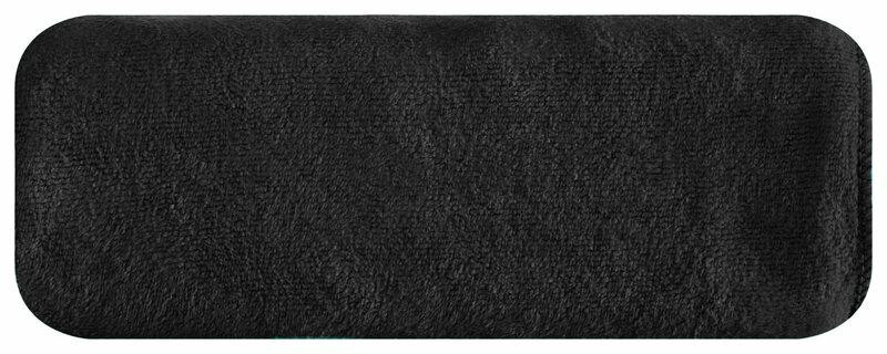 Ręcznik AMY mikrofibra czarny 30x30 szybkoschnący 964757