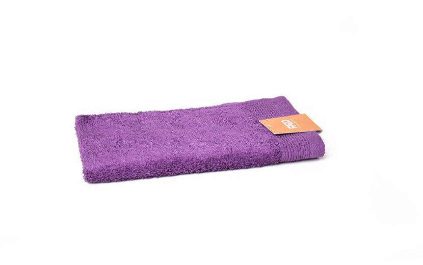 Ręcznik Aqua 30x50 fioletowy frotte 500 g/m2 Faro 770129