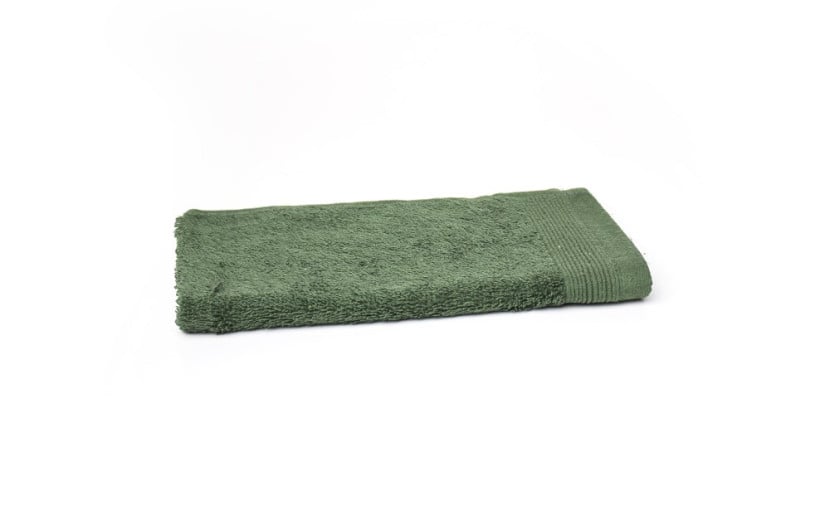 Ręcznik Aqua 30x50 zielony butelkowy frotte 500 g/m2 Faro 770137