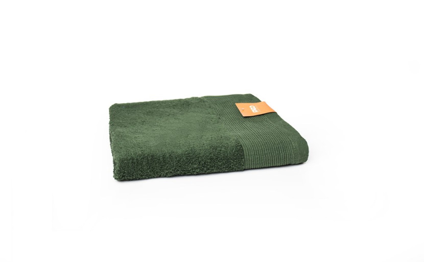 Ręcznik Aqua 50x100 zielony butelkowy frotte 500 g/m2 Faro 770130