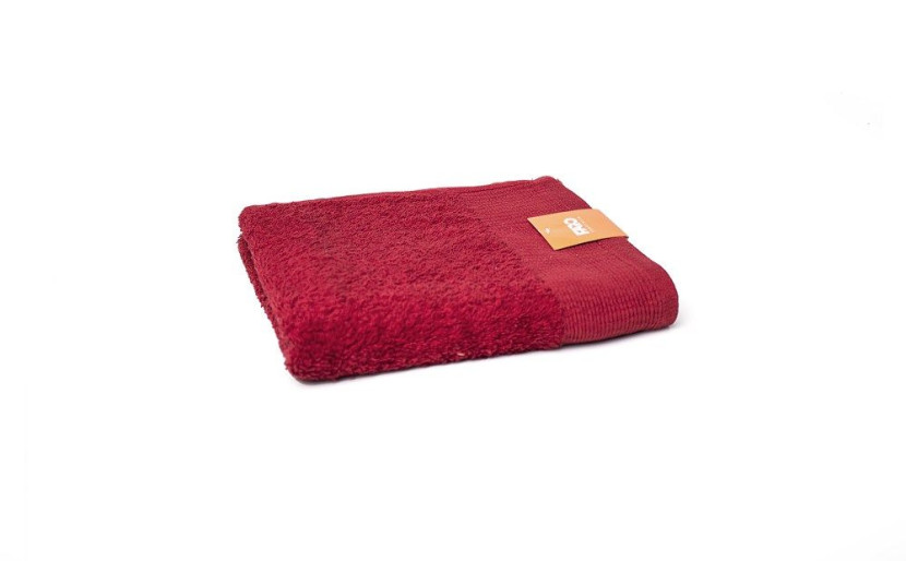 Ręcznik Aqua 70x140 bordowy frotte 500 g/m2 Faro 770191