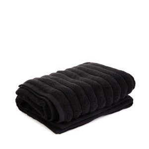 Ręcznik ASTRI czarny puszysty 70×130 cm HOMLA 959853