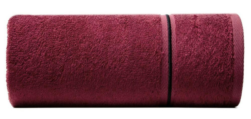 Ręcznik Bambo 50x90 czerwony bambusowy 500g/m2 frotte 767077