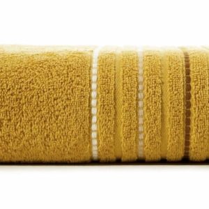 Ręcznik bawełna IZA 70×140 kąpielowy musztardowy 410657 Ręcznik bawełna IZA 70×140 kąpielowy musztardowy 410657