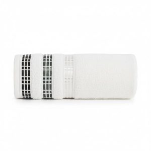 Ręcznik bawełniany frotte 50×90 cm Luxury biały miękki chłonny 836492 Ręcznik bawełniany frotte 50×90 cm Luxury biały miękki chłonny 836492