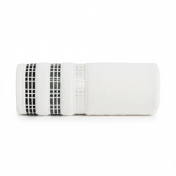 Ręcznik bawełniany frotte 70x140 cm Luxury biały miękki chłonny 845371