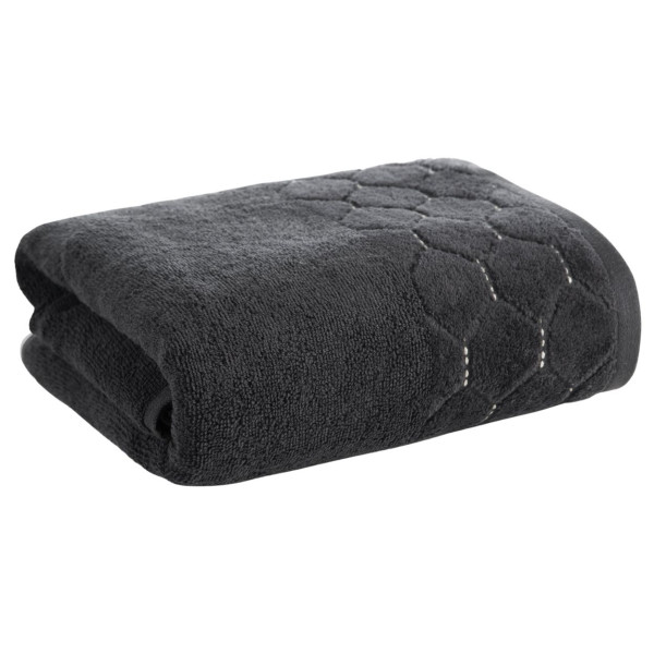 Ręcznik bawełniany LUMIA 50x90 cm czarny gramatura 550 g 1021842
