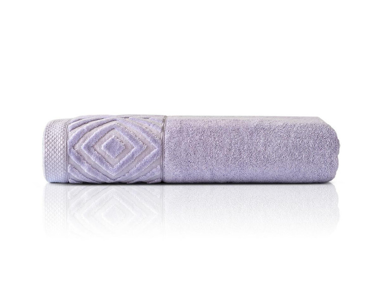 Ręcznik bawełniany Paula 30x50 lawendowy 550 g/m2 – do rąk i twarzy 963850