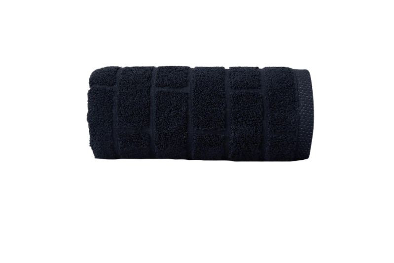 Ręcznik Brick 50x90 czarny 500 g/m2 frotte Greno 770150