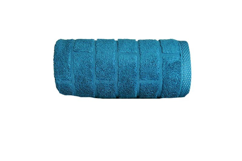 Ręcznik Brick 50x90 szmaragdowy 500 g/m2 frotte Greno 770135