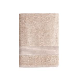 Ręcznik CELLEN beżowy z domieszką lyocellu 70×130 cm HOMLA 900357 Ręcznik CELLEN beżowy z domieszką lyocellu 70×130 cm HOMLA 900357