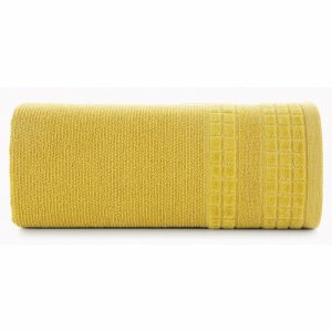 Ręcznik Cuba 70×140 musztardowy 500 g/m2 bawełniany 767149 Ręcznik Cuba 70×140 musztardowy 500 g/m2 bawełniany 767149