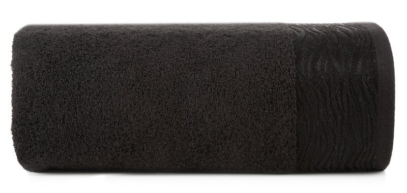 Ręcznik Dafne 50x90 czarny frotte 500 g/m2 766015