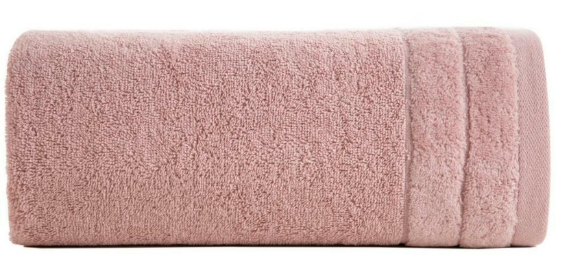 Ręcznik Damla 50x90 pudrowy różowy 500g/m2 frotte 766776