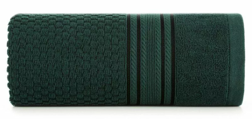 Ręcznik Davos 11 30x50 zielony ciemny frotte 500 g/m2 988364