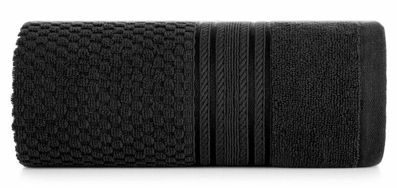 Ręcznik Davos 30x50 czarny frotte 500 g/m2 767070