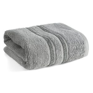 Ręcznik Dina 50×90 stalowy 05 welurowy z prostą bordiurą frotte 500 g/m2 988134 Ręcznik Dina 50×90 stalowy 05 welurowy z prostą bordiurą frotte 500 g/m2 988134