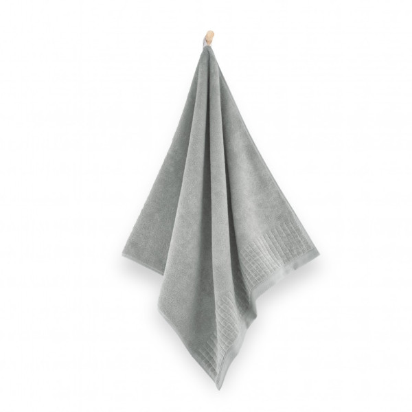 Ręcznik do rąk 30x50 bawełna egipska frotte 500g szary 305068