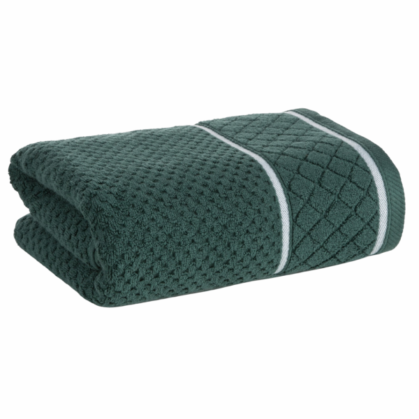 Ręcznik do rąk FAVORI bawełniany zielony 30x50 cm miękki i chłonny 951203