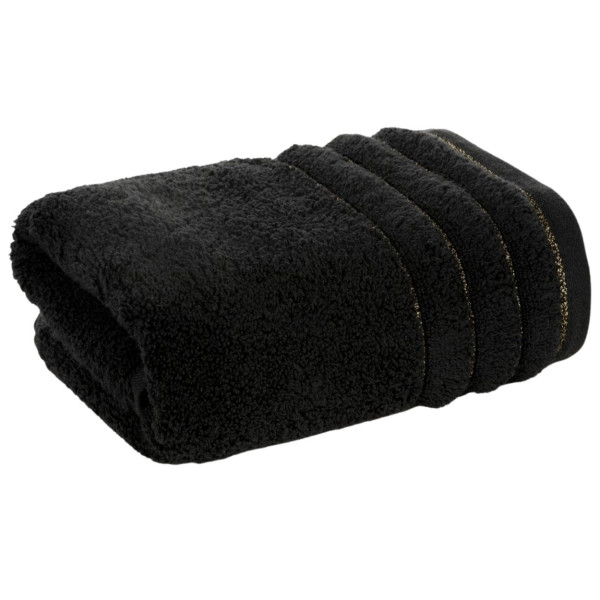 Ręcznik do rąk NADINE 30x50 cm czarny 100% bawełna Zero Twist 500 g/m² 1031051