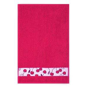 Ręcznik do rąk Wiśnia 30×50 cm różowy 53141 Ręcznik do rąk Wiśnia 30×50 cm różowy 53141