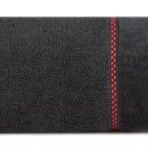 Ręcznik Dona 30×50 15 czarny z welurową bordiurą frotte 500 g/m2 1000700 Ręcznik Dona 30×50 15 czarny z welurową bordiurą frotte 500 g/m2 1000700