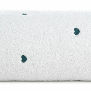 Ręcznik dziecięcy 50×90 Baby biały niebieski Serca 480g/m2 767729 Ręcznik dziecięcy 50×90 Baby biały niebieski Serca 480g/m2 767729