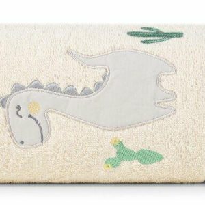 Ręcznik dziecięcy 50×90 Baby kremowy dinozaur 450g/m2 410630 Ręcznik dziecięcy 50×90 Baby kremowy dinozaur 450g/m2 410630