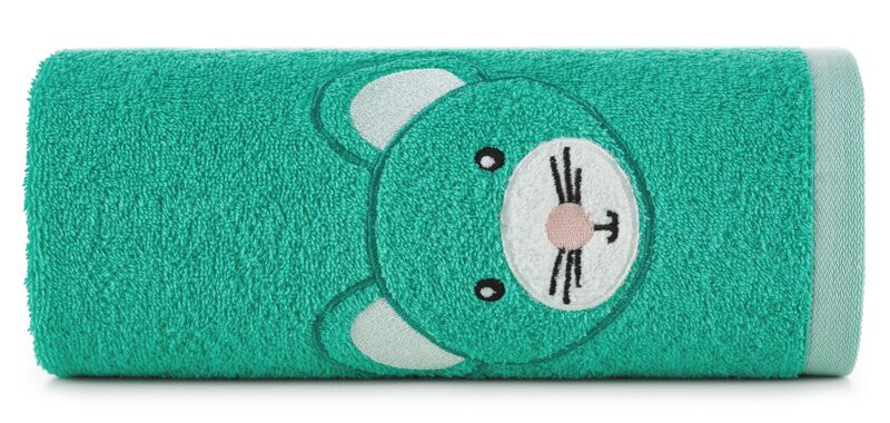 Ręcznik dziecięcy 50x90 Baby miętowy myszka 450 g/m2 767730