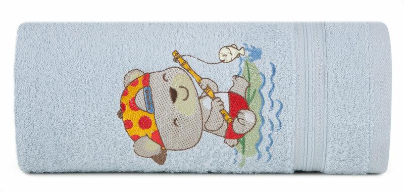 Ręcznik dziecięcy 50x90 Baby niebieski miś 450g/m2 767724