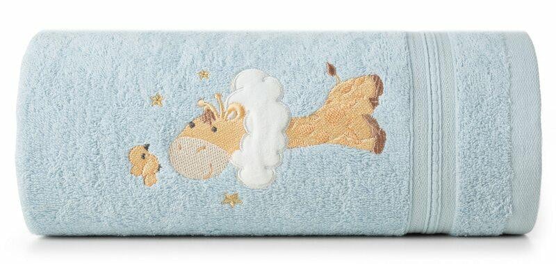 Ręcznik dziecięcy 50x90 Baby niebieski rybki 450g/m2 766658