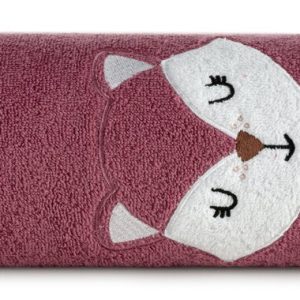 Ręcznik dziecięcy 50×90 Baby różowy lisek 450 g/m2 767744