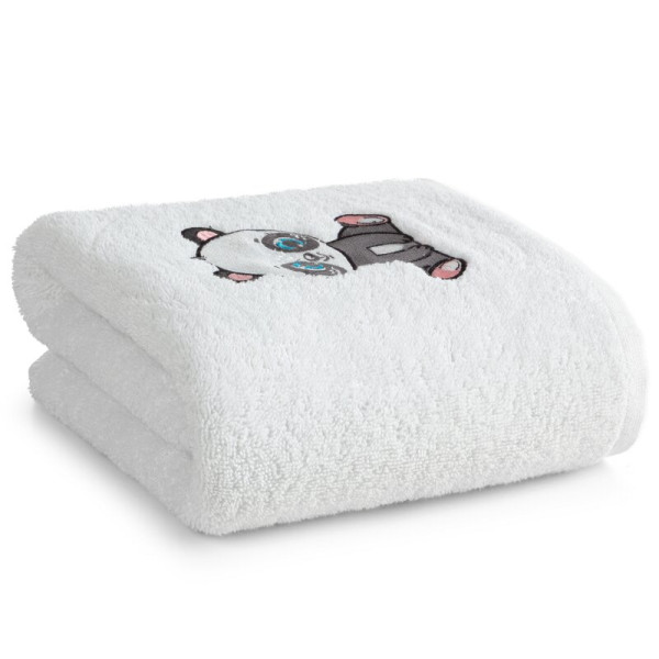 Ręcznik dziecięcy 70x140 Baby 73 biały panda 450 g/m2 988521